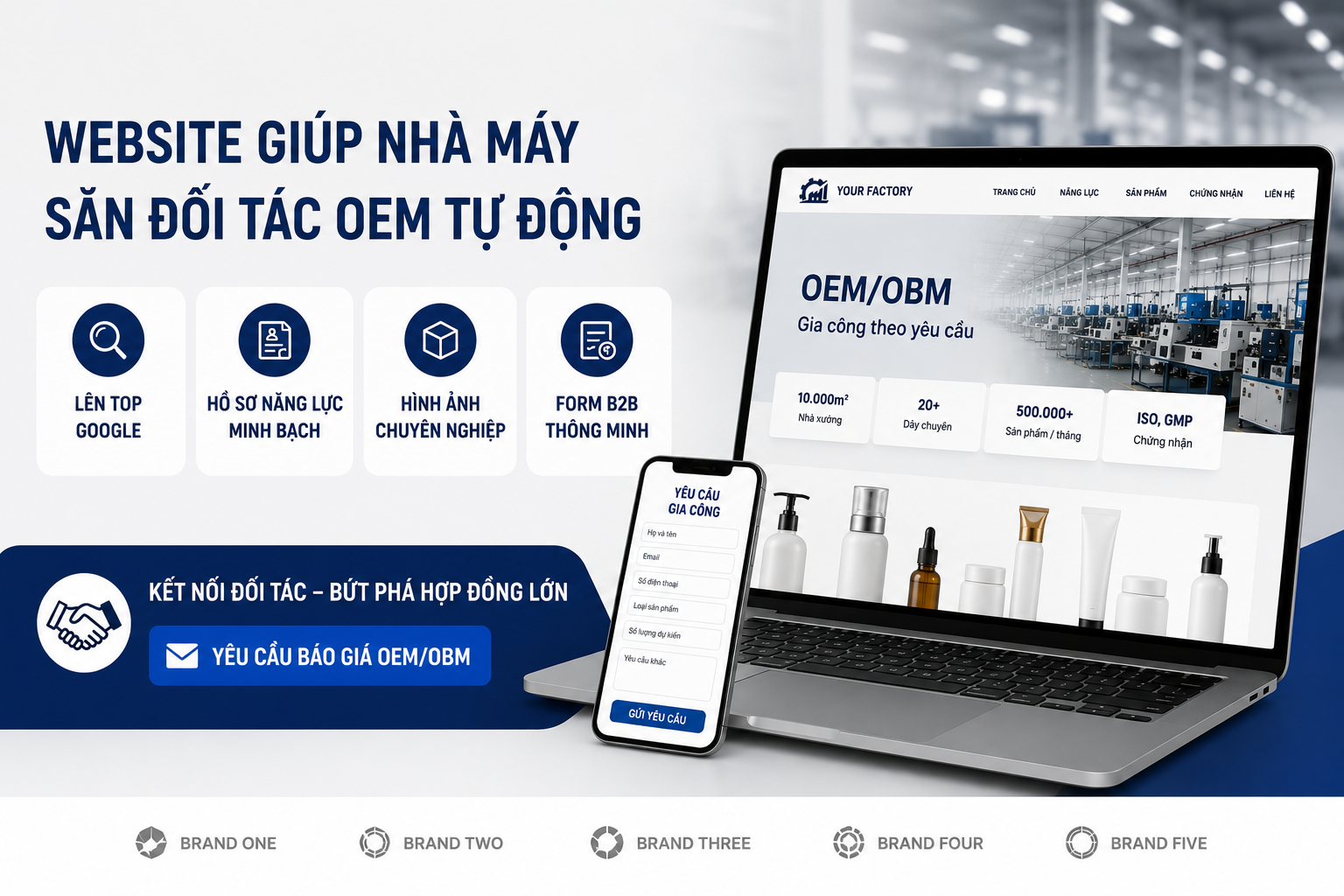 WEBSITE GIÚP NHÀ MÁY “SĂN” ĐỐI TÁC OEM TỰ ĐỘNG NHƯ THẾ NÀO?